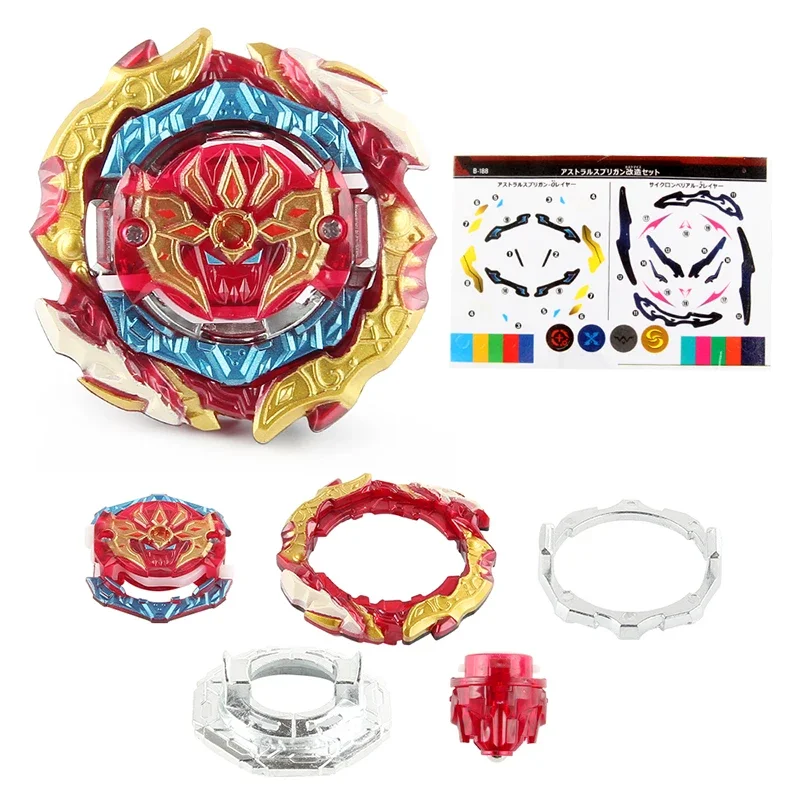Bey Burst DB B-188 Astral Spriggan Booster Gyro jouet toupie en m&eacute;tal no&euml;l