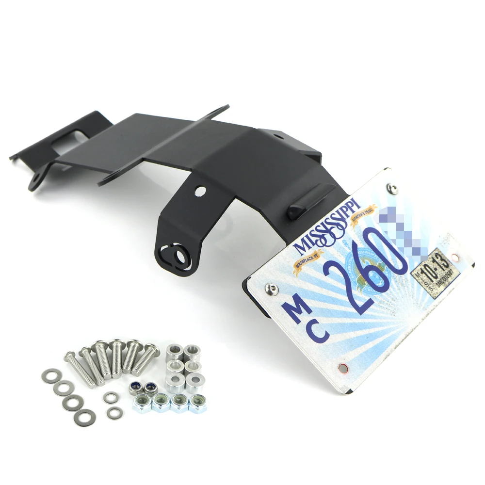 Fender Eliminator kit License Plate Holder Bracket Yamaha XSR700 XSR 700 2015-2025 Motorcycle Tail Tidy License Plate Holder Motorcycle License Plate Holder