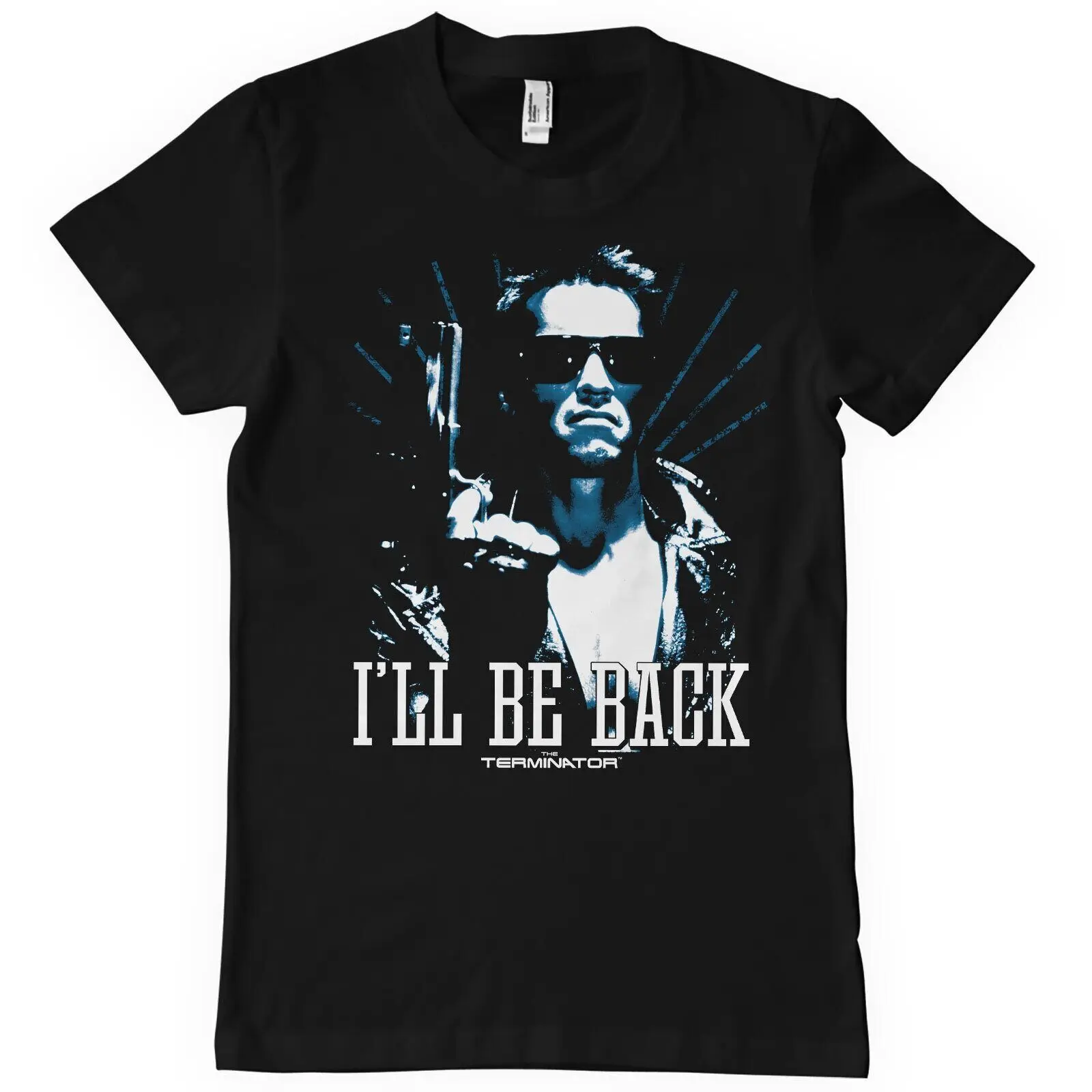 The Terminator I Be Back - Duotone T-Shirt Ufficiale Da Uomo