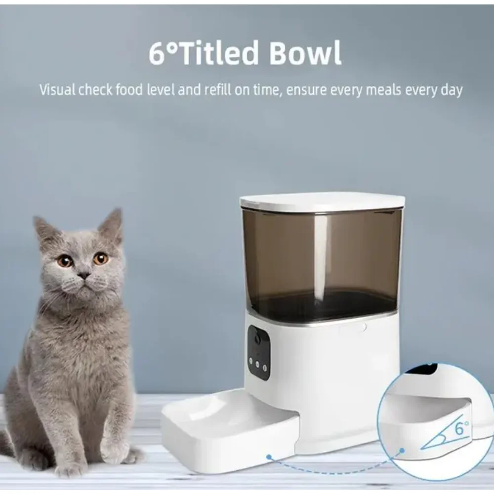 Google assistant pet feeder sales