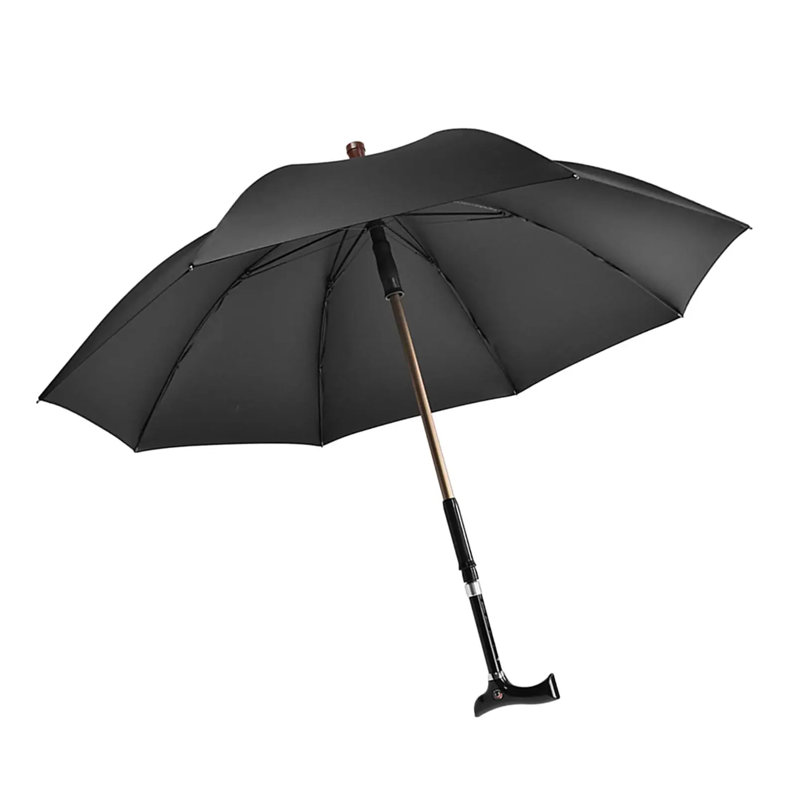 Rain Umbrella 2 in 1 Design Walking Rod Umbrella for Elderly Rain Umbrella 2 in 1 Design Walking Rod Umbrella for Elderly