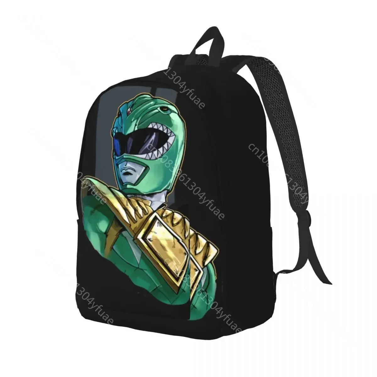 The Green Rangers Backpack Fashion 90S 00S 10S Women Men Polyester Travel Backpacks Durable High School Bags Rucksack Xmas