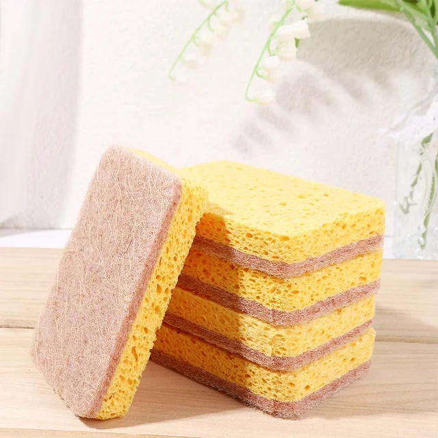 Natural Sisal Cellulose Cleaning Scrubber Sponge