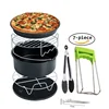 Air Fryer Accessories 7 Inch for Gowise Phillips Cozyna and Secura, Set of 7 Fit all electric fryer 3.7QT - 4.2QT - 5.3QT 1