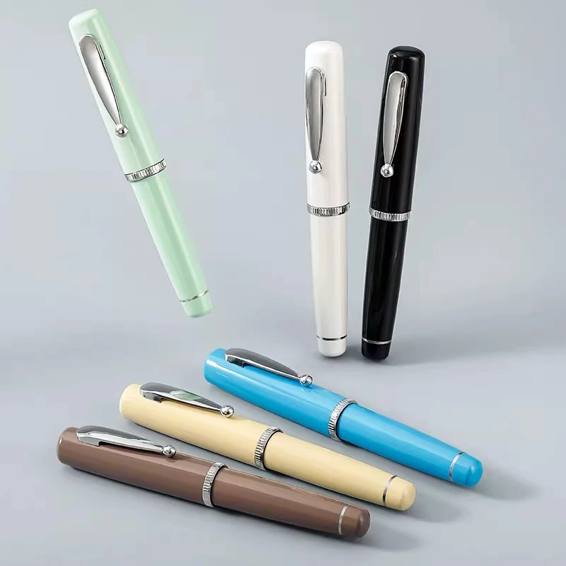 Stylo plume de poche PLATINUM à plume apparente, stylo court pour la pratique de la calligraphie, cadeau pour étudiants avec coffret._voghion.com
