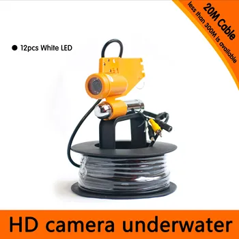 CMOS 보어스코프 검사 어군 탐지기 내시경 CCTV 카메라, 1000TVL HD 수중 낚시 카메라, 20 m, 30 m, 50 m, 100m