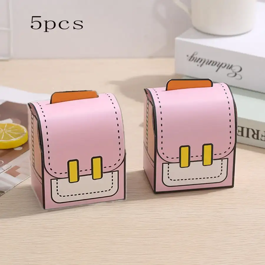 Cartoon Mini Football Candy Boxes - Kids Birthday Party Favors & Chocolate Packaging (Set of 10)