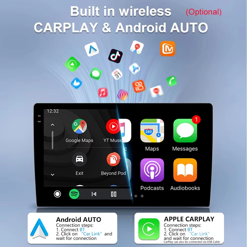 2024 Android 13.0 Radio Display Voor Citroën C1 2005-2014 - Met Apple Carplay Android Auto Navigatie Radio Nu Met Achteruitrijcamera En Externe Microfoon 2024 Android 13.0 Radio Display Voor Citroën C1 2005-2014 - Met Apple Carplay Android Auto Navigatie Radio Nu Met Achteruitrijcamera En Externe Microfoon