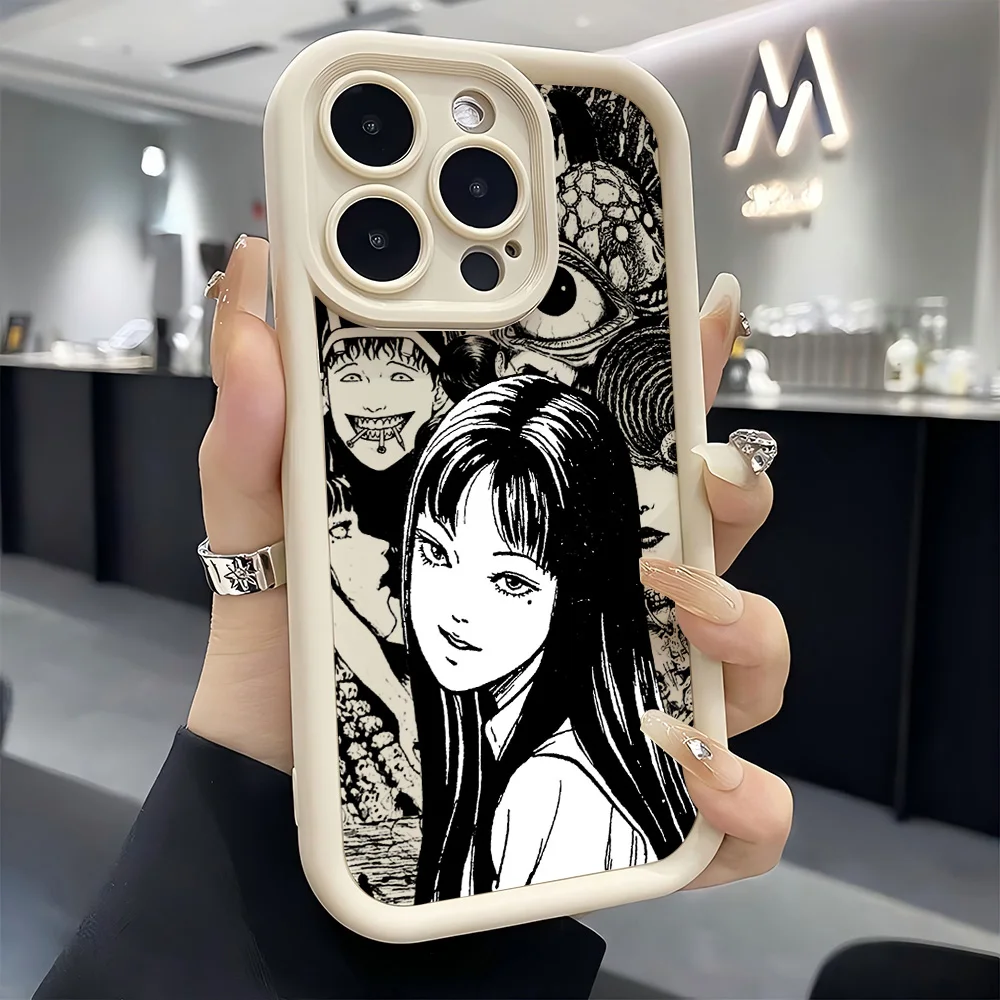 Junji Ito Horror Art Soft TPU Phone Case