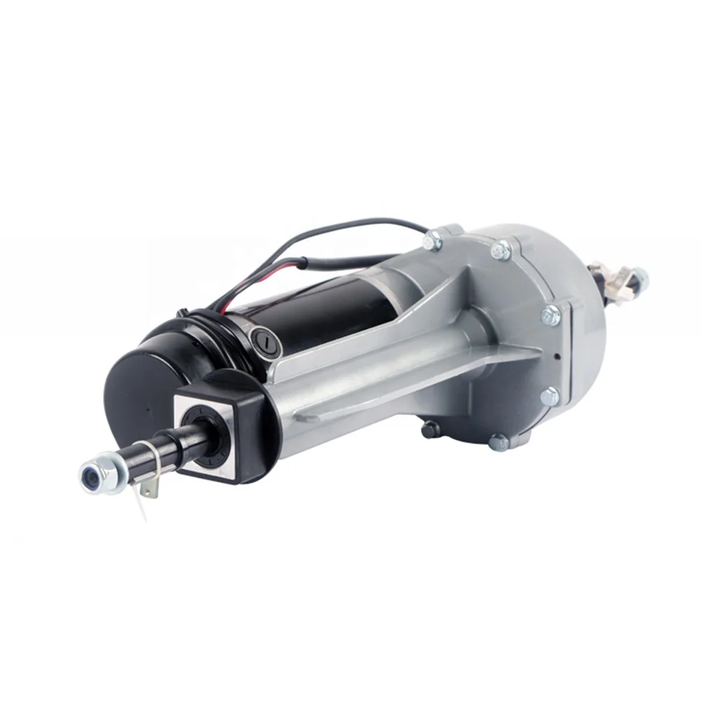 

24V400W DC drive axle motor cleaning car washing machine dust trolley differential rear with electromagnetic brake