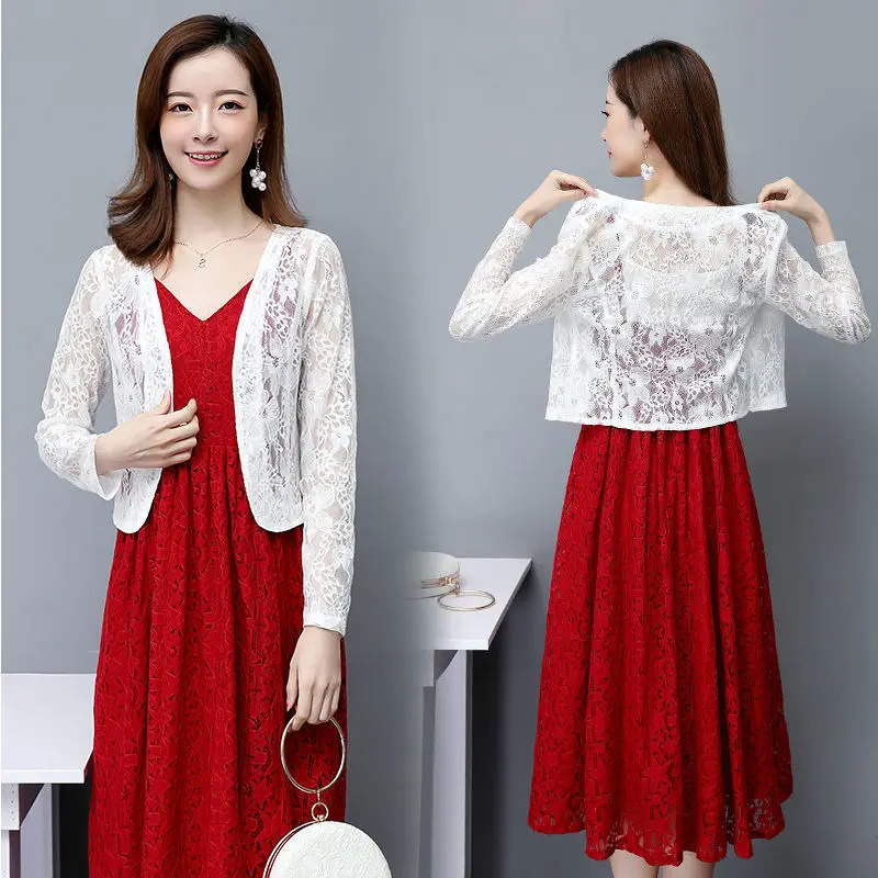 Рисунок 6 - Женская одежда, кружевной кардиган с длинным рукавом