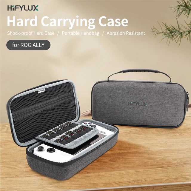 Hifylux Carrying Case Storage Bag For Asus ROG Ally Game Console Handle  Suede Lining Storage Box Portable Bag Game Accessories - AliExpress