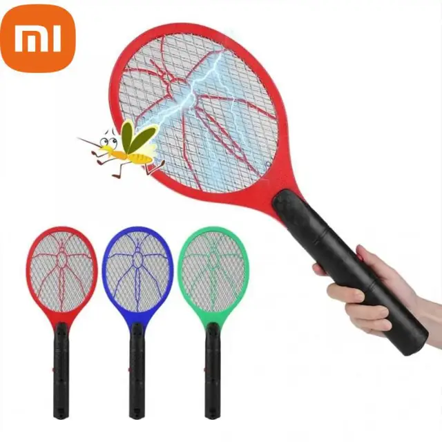 Xiaomi Összecsukható Elektromos Szúnyoggyilkos Zapper Raqueta Mata Usb Rehargeable Szúnyog Matha Légy Mouche