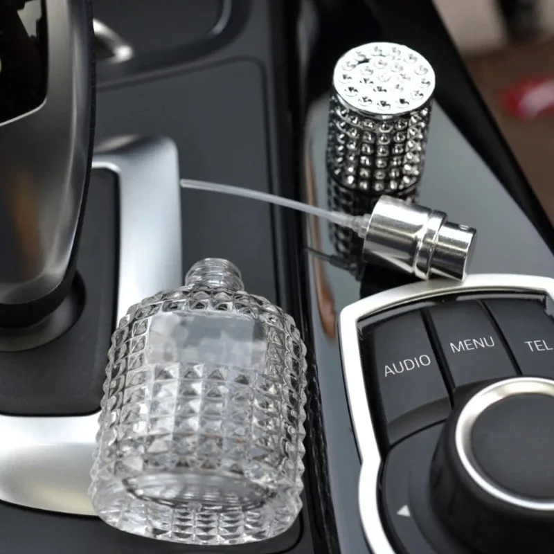 30ML/50ML Travel Perfume Atomizer 1Pcs/3Pcs Portable Pineapple Shape Dispenser Refillable Transparent Spray Bottles Unisex