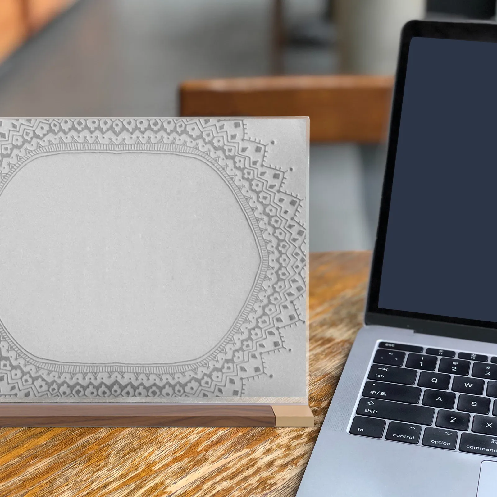 투명 아크릴 테이블 사인 홀더, 안정적인 T자형 디스플레이 스탠드, 대형, 레스토랑, 사무실, 상점, 문서, 사진 전시용