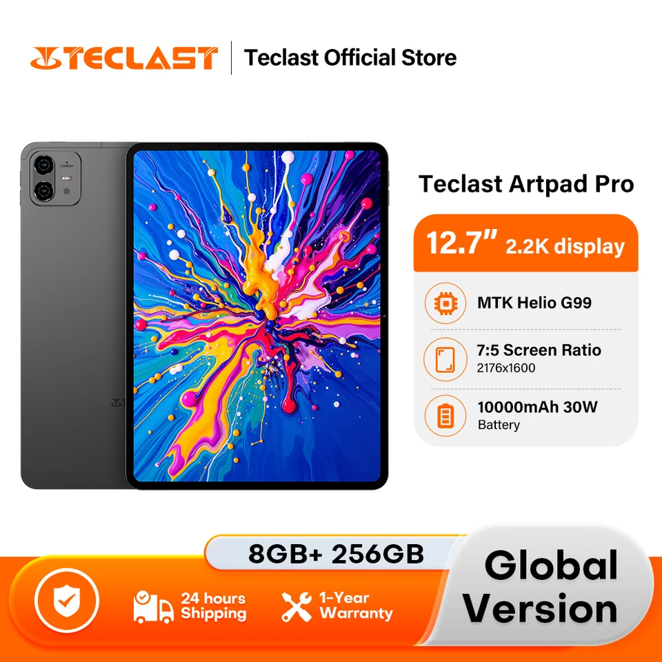 Teclast ArtPad Pro 12.7インチ 2.2K UHDディスプレイ 20GB RAM (8+