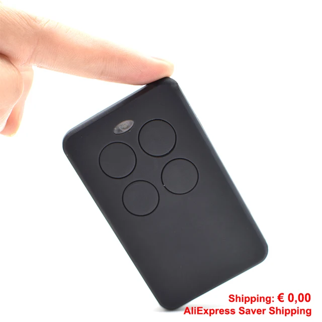 4 in 1 Garage Gate Remote Control Multifrequency 280 - 868MHz Keychain Barrier 433mhz Command Fixed Rolling Code DOORHAN HORMANN Black Newest