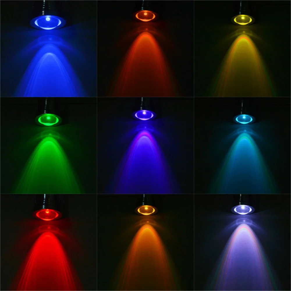 RGB Underwater LED Spotlight Bulb AC 110V 220V DC 12V 15W 10W Landscape Lamp Flood Light Outdoor Garden Fountain Pool Decoration 4