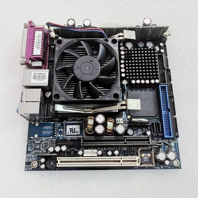886LCD-M/MITX PCB No 30101253   Карта процессора промышленной материнской платы с одним портом LAN протестирована, работает 1