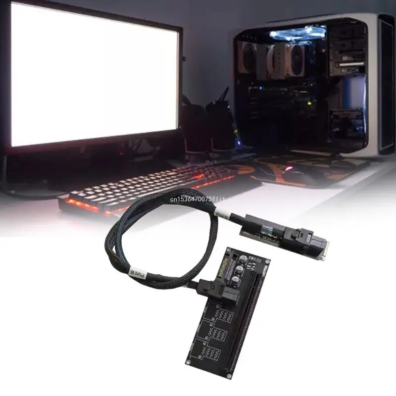 

M.2 NVME to PCIE3.0 Expansion Card Adapters NVME M.2 PCIE X16 Computer Dropship