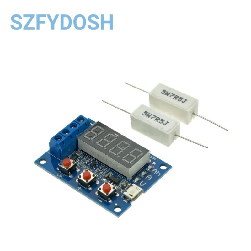 Tester Di Capacità Per Batteria 18650 - Modulo Di Scarica E Ricarica DC 5V