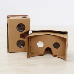 Google Cardboard 3D VR Virtual Reality Glasses - DIY Kit for an Immersive Experience (Onesize)