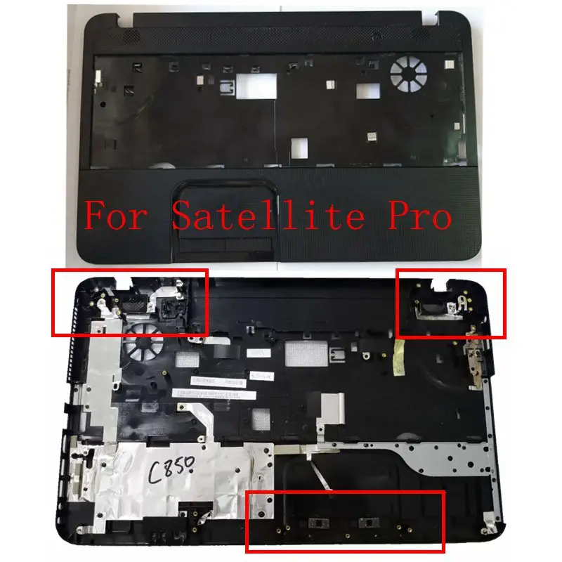 para Toshiba Satellite Pro C850 Palmrest Capa Superior Portátil Base Inferior Novo Case - Imagem 3