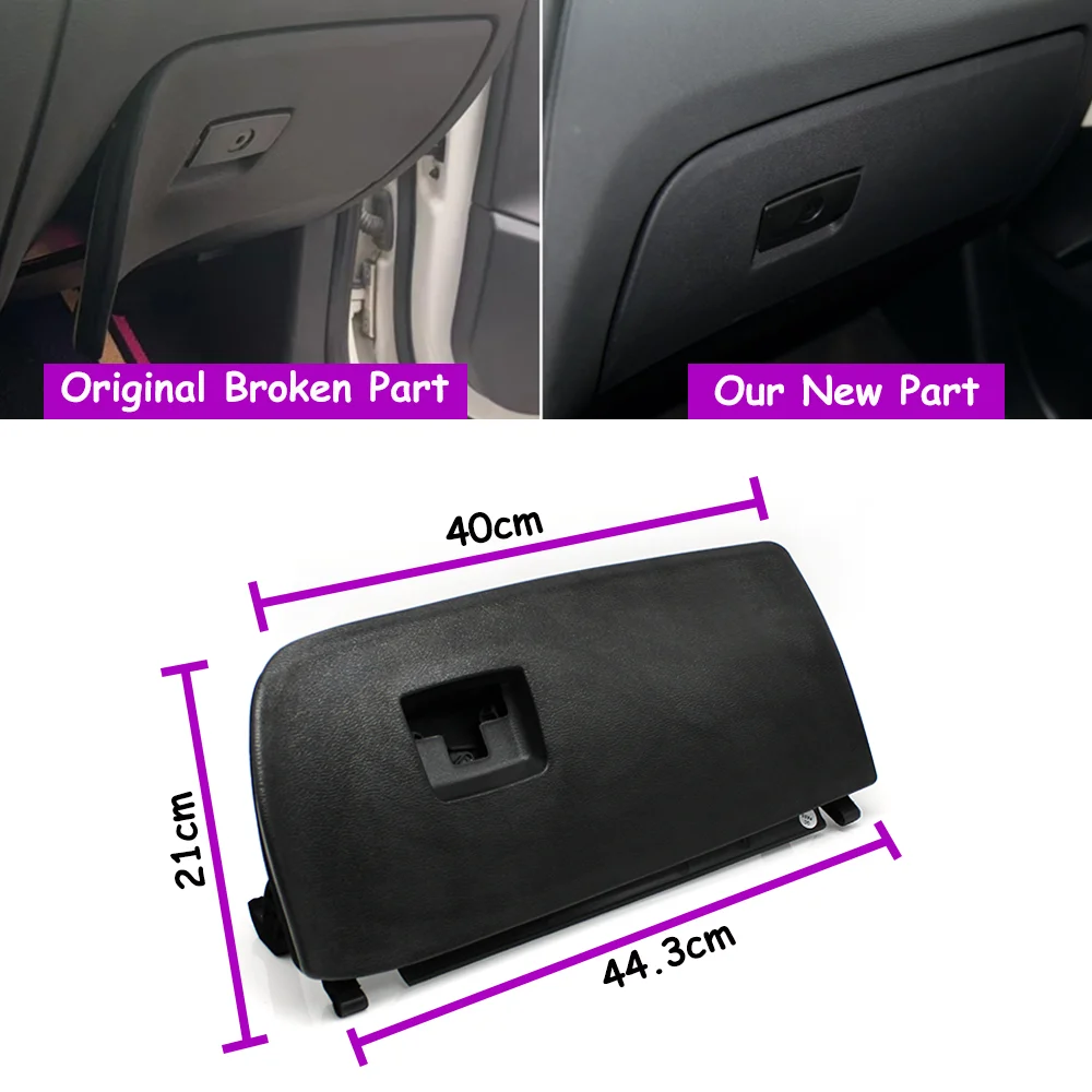 Black Glove Box Door For BMW X3 F25 (2011-2017) & X4 F26 (2015-2018) – Direct Replacement (51166839000)