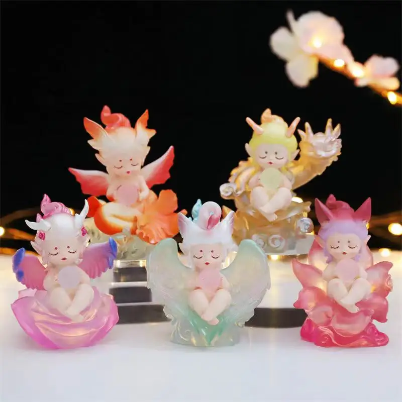 

Sleepwalking Classic of Mountains and Seas Ancient Beast Blind Box Cute Action Figures Model Toys Birthday Gift Caixas Supresas