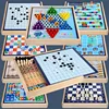 Multi in One Checkers, Flying Chess, Five-in-a-Row Chess, Animal Fighting Chess, Multi functional Chess, Student Puzzle Toy 3