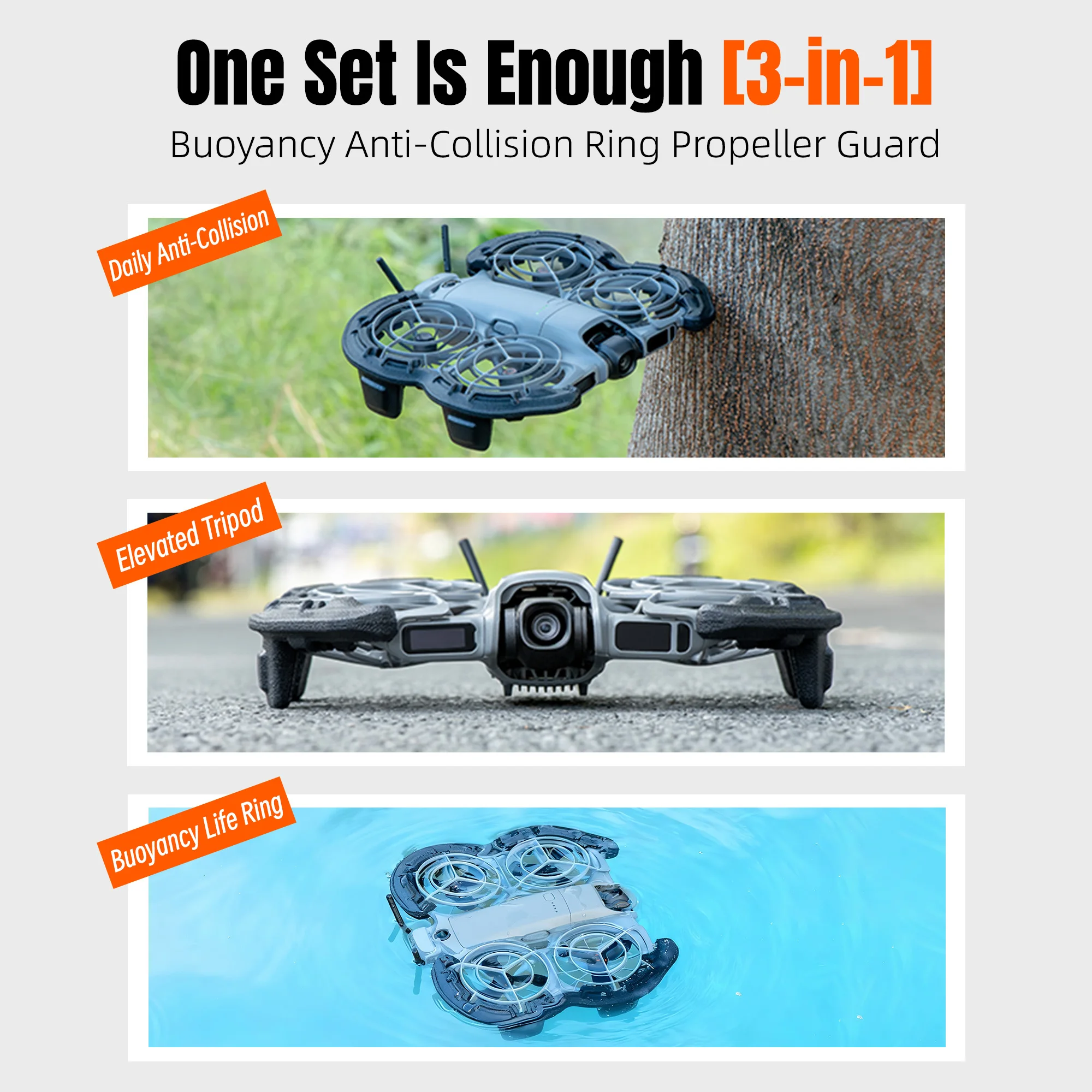 DJI NEO 2 부력 충돌 방지 링 보호 링