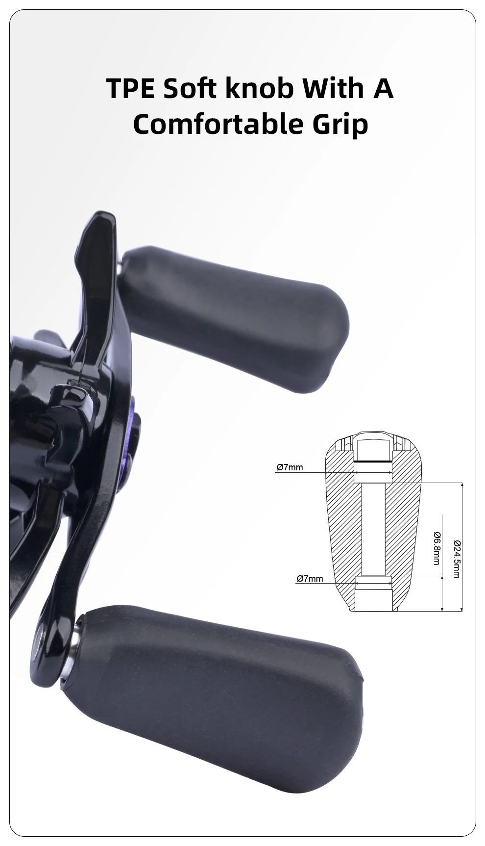 PURELURE New CHEETAH AIR Three Modes DC Electronic Brake