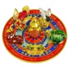 Feng Shui Vitality Activator Plate 6 Blessing Fortunev Wealth and Good Amulet Statue 1
