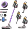 Vacuum Cleaner, 550W/45Kpa/65Mins Vacuum Cleaners for Home, Stick Vacuum Cordless with Low Noise, LED Screen, Wall Mount Chargin 1
