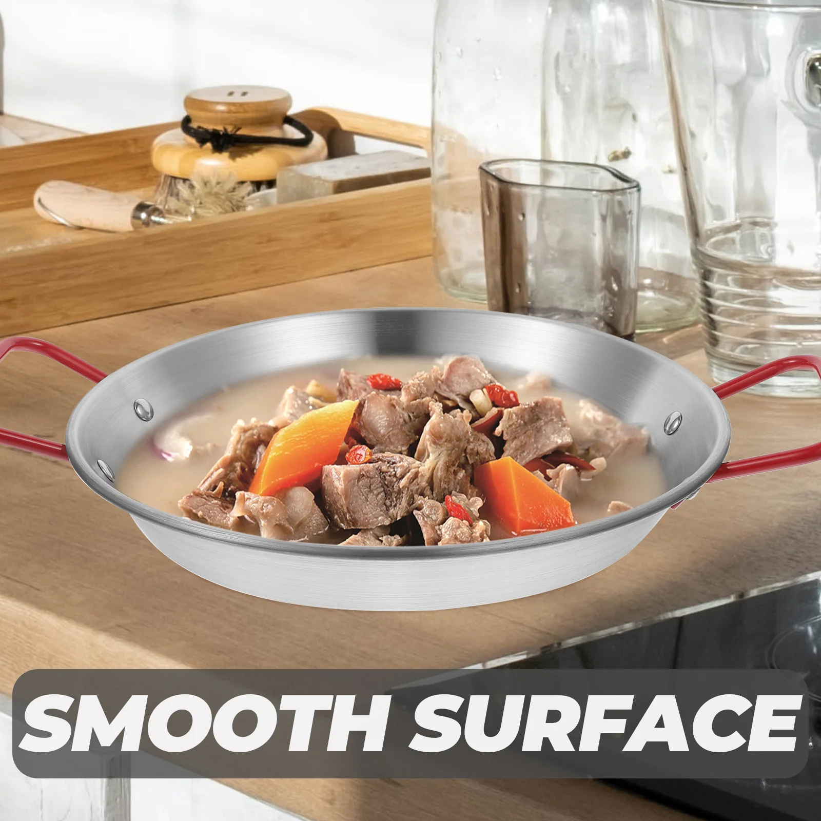 

Fried Chicken Pan Saucepan Cooking Pot Kitchen Gadget Italy Noodles Induction Frying