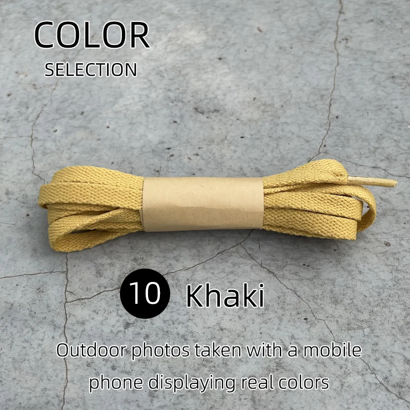 Vibrant HiberniFlat Wide Shoelaces - 25 Color Options