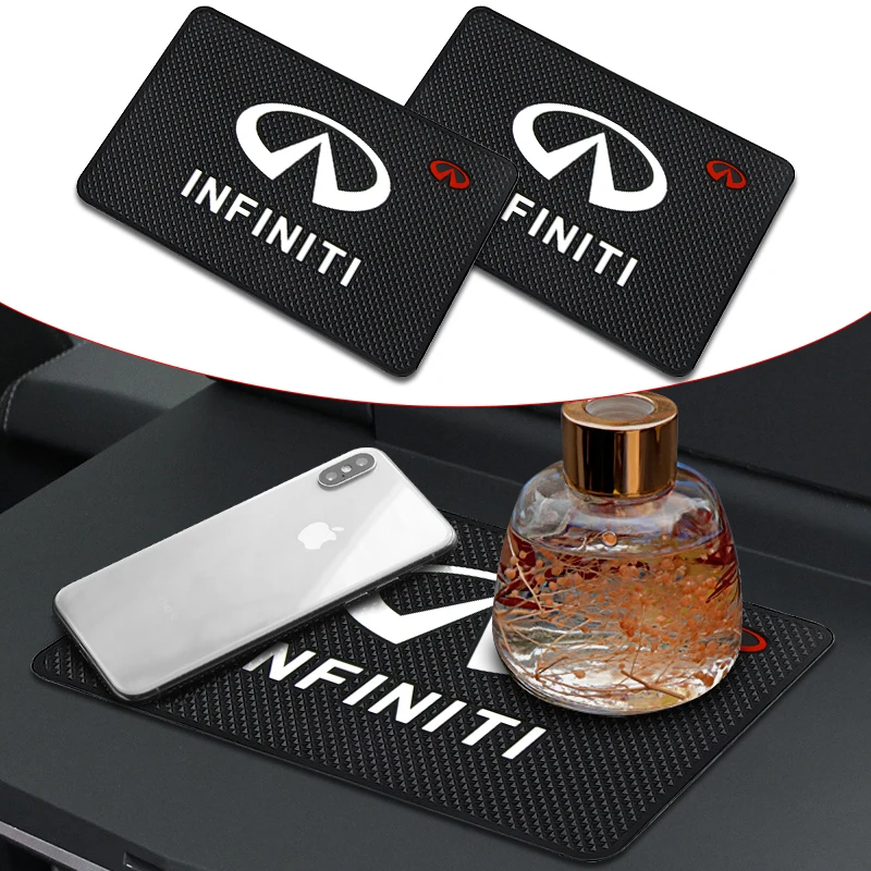 Cruscotto Auto Antiscivolo Tappetino Grip Pad Appiccicoso Auto Silicone Interno Cruscotto Telefono Per Infiniti Fx35 Q50 Q30 Esq Qx50 Qx60 Qx70