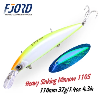 Heavy Sinking Minnow Fishing Lures 1