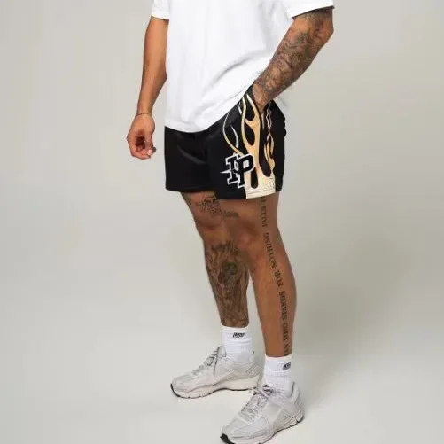 Quick Dry Fitness Shorts American Sporty Style Men's Four-Quarter Length Skateboarding Pants Sportswear And Accessories