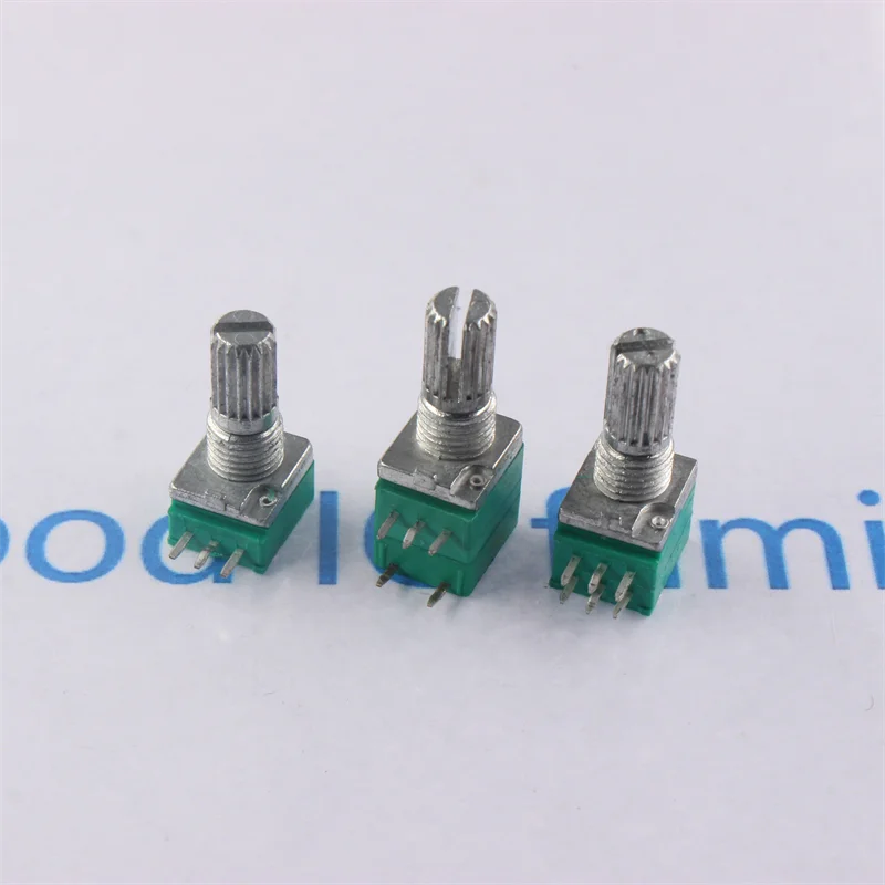 5PCS RV097ns 6pin 5pin 3pin RK097G RK097 50K 20K 203 10K 5K 1K 100K 500K RV097 103 104 503 Switch 15mm Amplifier Potentiometer