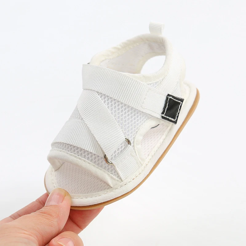 Summer Infant and Toddler Breathable Open Toe Sandals Soft Sole Anti Slip Rubber Fashion Casual Children's Walking Shoes