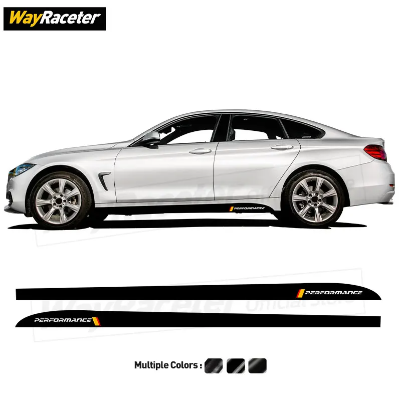 BMW F32 F33 F36 Mパフォーマンス サイドスカートフィルム BMW 純正 F32 F33 F36 4シリーズ M Performance サイド スカート