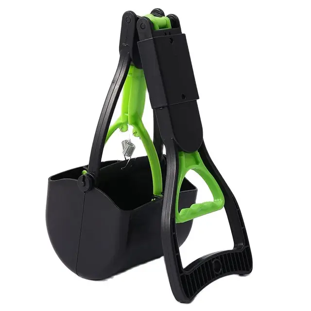 Pooper Scooper For Dog Jaw Clamp Heavy Duty Long Handle Poop Scooper For Dog Puppy Cat Waste Picker Pet Cleaning Shovel Tools 4
