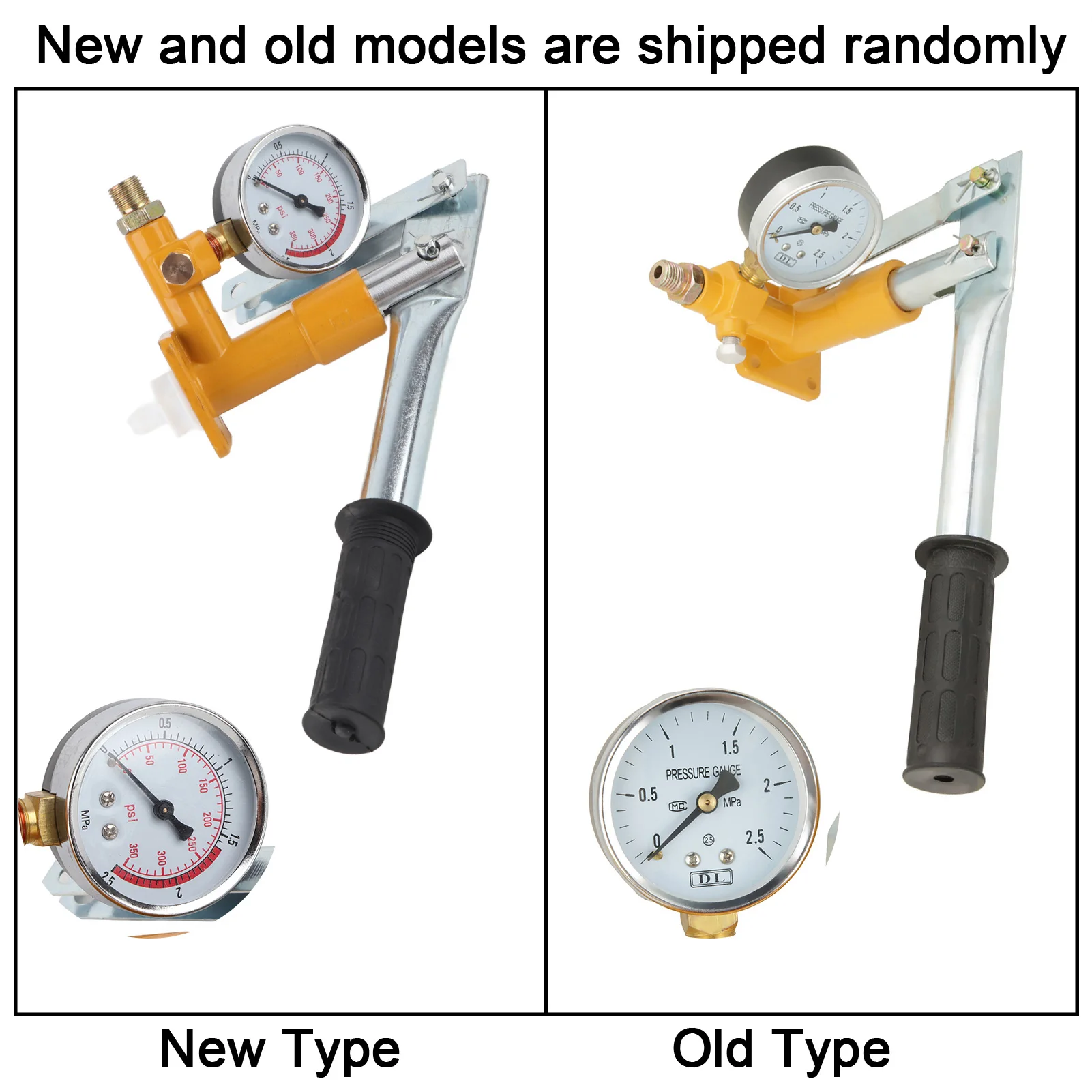 Manual pressure test pump 2.5Mpa 25KG Manual Hydraulic Water Pressure Test Pump Pipeline Tester Tool Pipeline Pressure Test tool manual pressure test pump