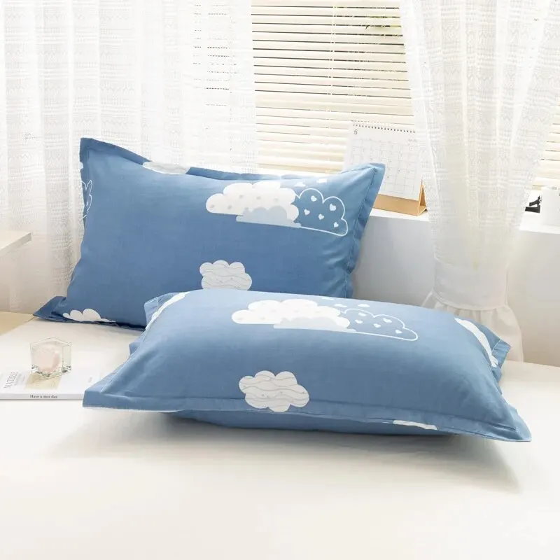 Washable Pillowcases 48cm X 74cm 2 Household Pillowcase Covers One Pair