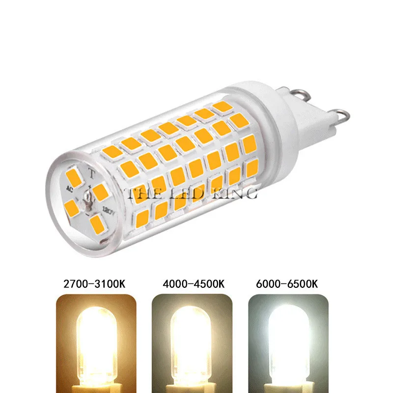 

LED Bulb G9 LED Lamp 7W 9W 12W 15W AC 220V Light Bulb SMD2835 led Spotlight Chandelier Lighting Halogen Lamp 3000K 4000K 6500K