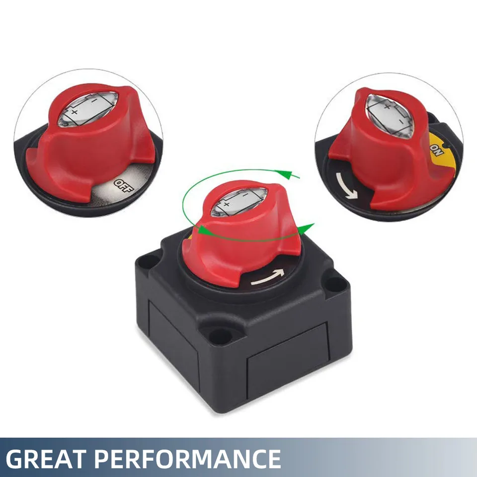Stacca Batteria Per Auto 12V/24V, Interruttore Di Interruzione