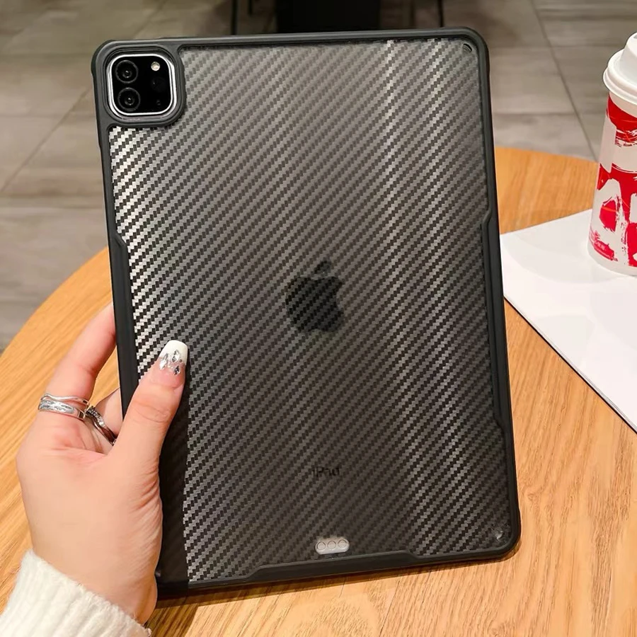 Carbon Fiber Texture Hard Cover Case