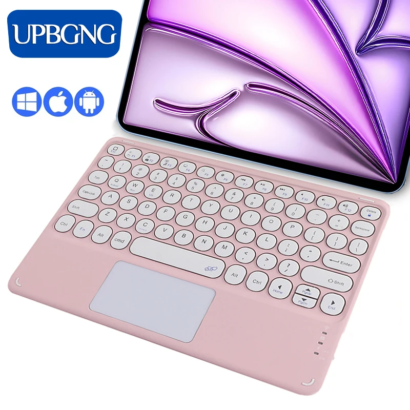 Universal Touch keyboard for iPad Air 13 M3 11th Gen 11 inch A16 Tablet Keyboard for Huawei Matepad 11.5 Bluetooth Keyboard