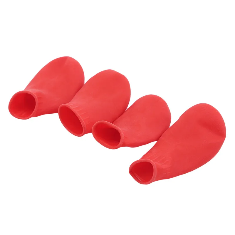 Title 36, 4Pcs Pet Dog Rubber Waterproof Shoe Cover Pet S...